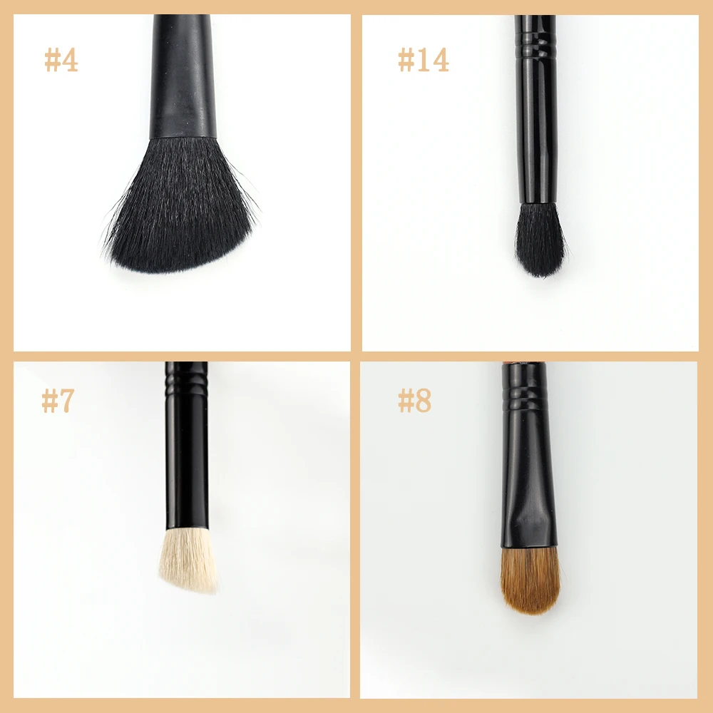 Multifunctional Foundation Powder Blush Blending Eyeshadow Eyebrow Lip Make Up Brush Cosmetics Brushes For Face Set Maquiagem