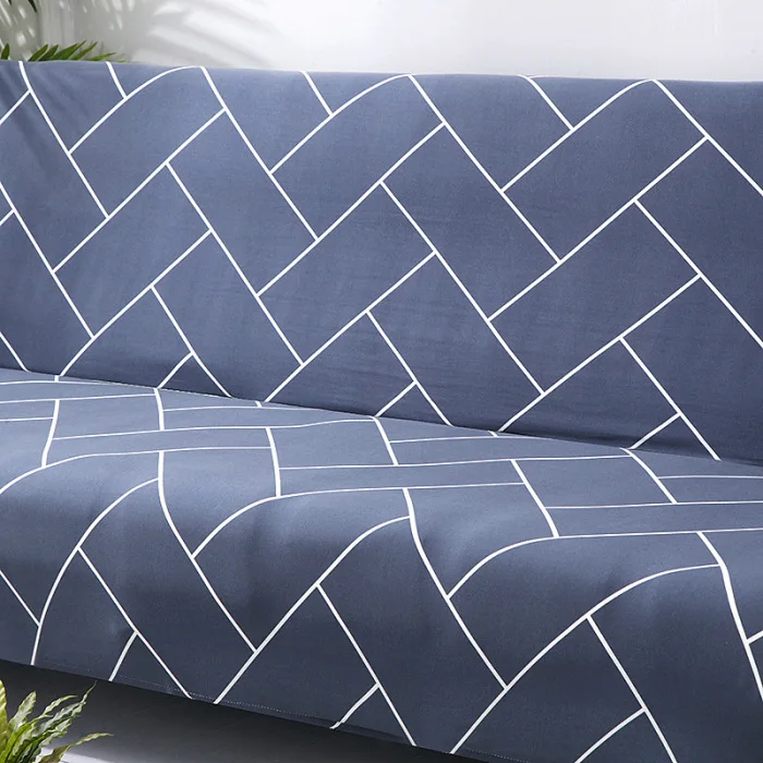 Диван Чехлы протекторы Slipcover эластичный полный охват без подлокотника для дома MK