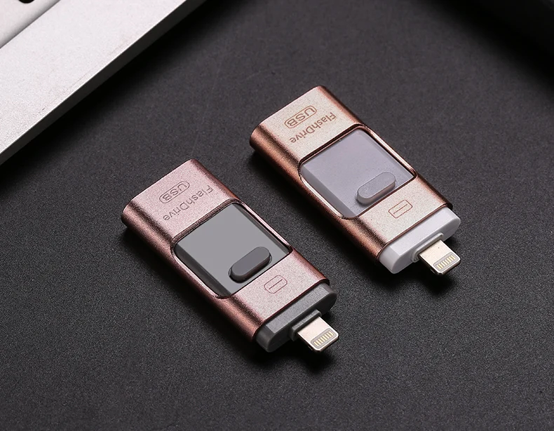 USB флеш-накопитель для iPhone 7, 6s, 6 Plus, 5 S, iPad, OTG флеш-накопитель, 64 ГБ, 128 ГБ, 256 ГБ, флеш-накопитель, HD внешний накопитель, карта памяти, USB 3,0