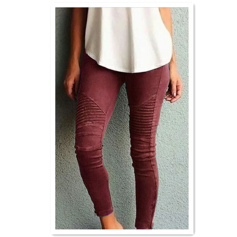 Лидер продаж Для женщин Брюки для девочек плюс Размеры Повседневное Высокая