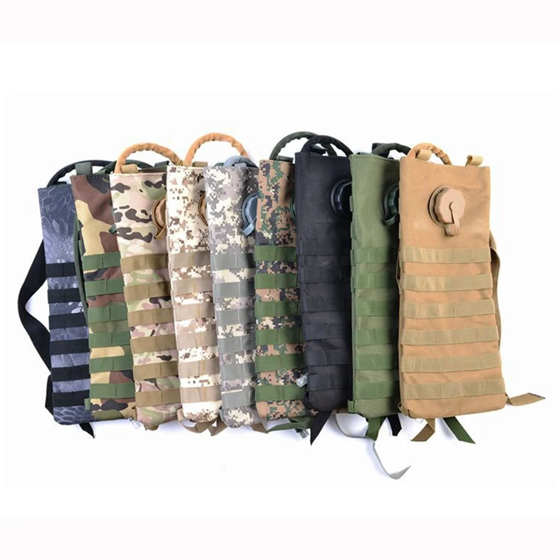 Военный Тактический Рюкзак MOLLE для походов и кемпинга с гидратацией тактические