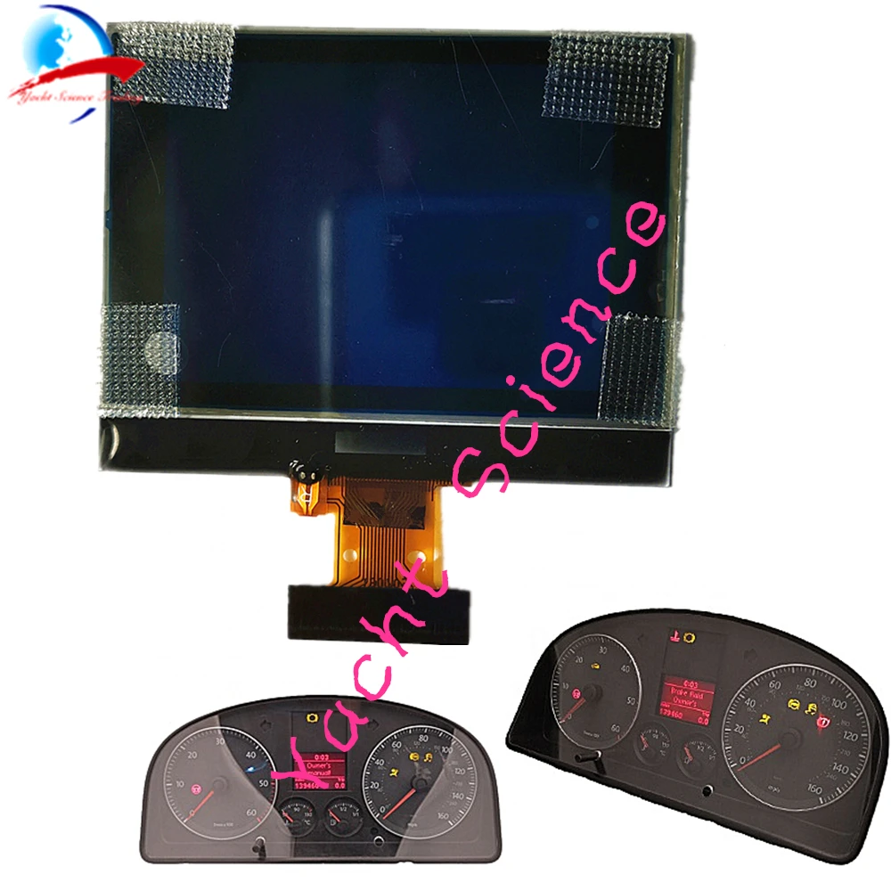 Half Size Dashboard Instrument Cluster VDO LCD Display Pixel Repair for VW Touran Passat Tiguan Golf 5 Caddy Jetta SEAT Toledo|Car Monitors| - AliExpress