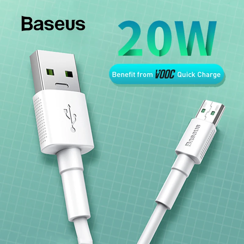 Baseus 4A кабель Micro USB для быстрой зарядки для OPPO поддержка VOOC Быстрая зарядка Micro USB провод для Xiaomi Redmi samsung шнур 2 м кабель