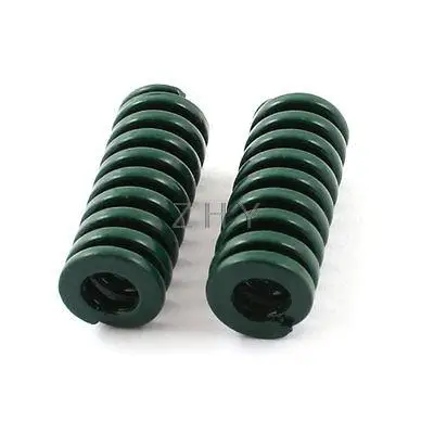 

2Pcs Heavy Load Green Spiral Stamping Compression Die Spring 10x25mm