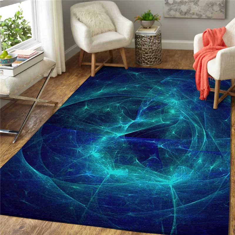

Psychedelic Galaxy Rug 3D All Over Printed Floor Mat Rug Non-slip Mat Dining Room Living Room Soft Bedroom Carpet 05