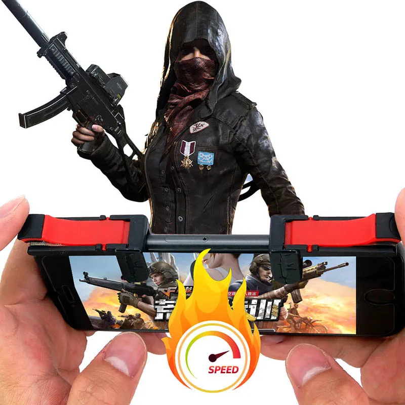 2 шт. геймпад джойстик для PUBG джойстик триггер огонь Кнопка Aim L1 R1 ключ L1R1 шутер контроллер для PUBG мобильный телефон игровой коврик