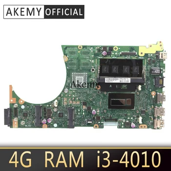 

Akemy S551LA Laptop motherboard for ASUS S551LA S551LB S551LN S551L R553L S551 Test original mainboard 4G RAM I3-4010