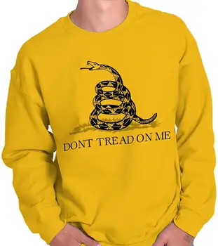 

Dont Tread On Me Political 2nd Amendment Crewneck Sweatshirt unisex men women hoodie