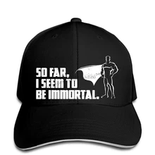 Новые поступления до сих пор я кажусь бесмерным бейсболка супер powero geek Прохладный Забавный подарок на день рождения бренд snapback шляпа пиковая