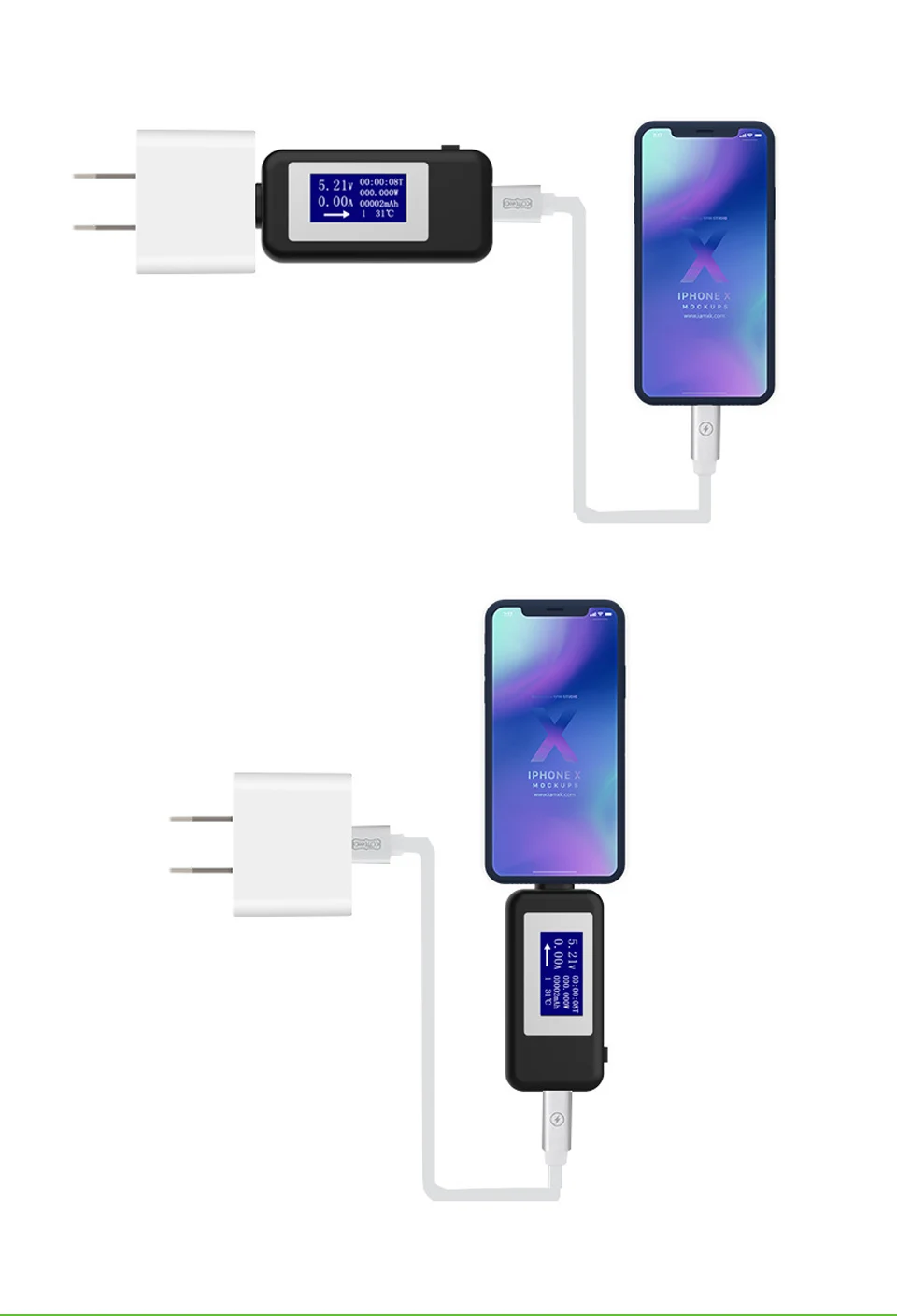 Тип-c USB тестер ЖК-цифровой измеритель напряжения тока зарядное устройство вольтметр с индикатором Амперметр детектор USB детектор