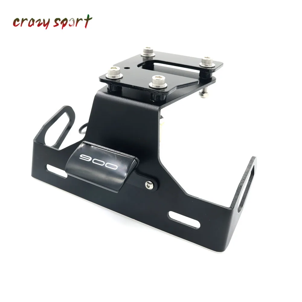 

License Plate Holder Tail Fender Eliminator For KAWASAKI Z900 Z 900 2017-2020 2019 2018 Registration Bracket LED Light
