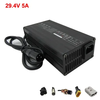 

180W 24V 5A Charger Output 29.4V 5A lithium charger for 24V 7S Electric bike Bicycle Battery pack charger
