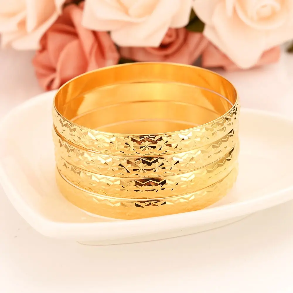 Модные ювелирные изделия из Дубаи с рисовым персонажем, 18 K, желтый, тонкий, твердый, позолоченный браслет в дубайском стиле, женские африканские арабские украшения