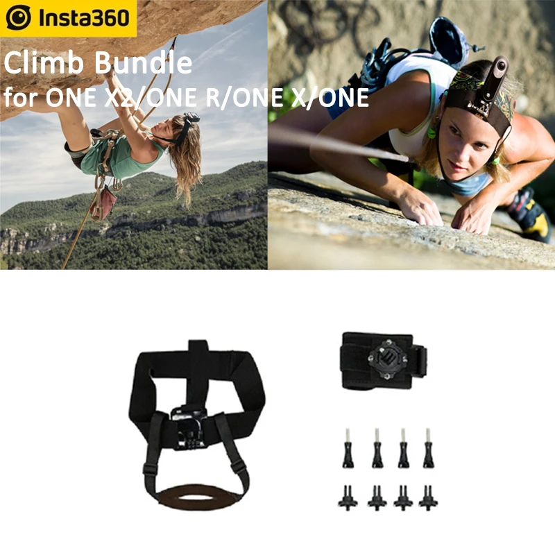 Insta360 Climb Bundle For ONE X2/ONE R/ONE X/ONE Recording Sports Action Camera Accessories | Электроника