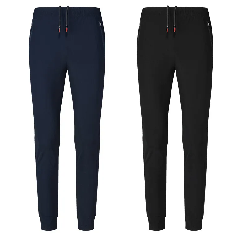 Hot Sales Hot Selling High Quality Four Sides Elasticity Athletic Pants Couples Casual Trousers Thin Versatile Can Be OEM Print