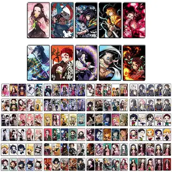 

10PCS/Set Anime Demon Slayer: Kimetsu No Yaiba Manga Photo Card Photobook Poster LOMO Card Gift Crystal Card Stickers