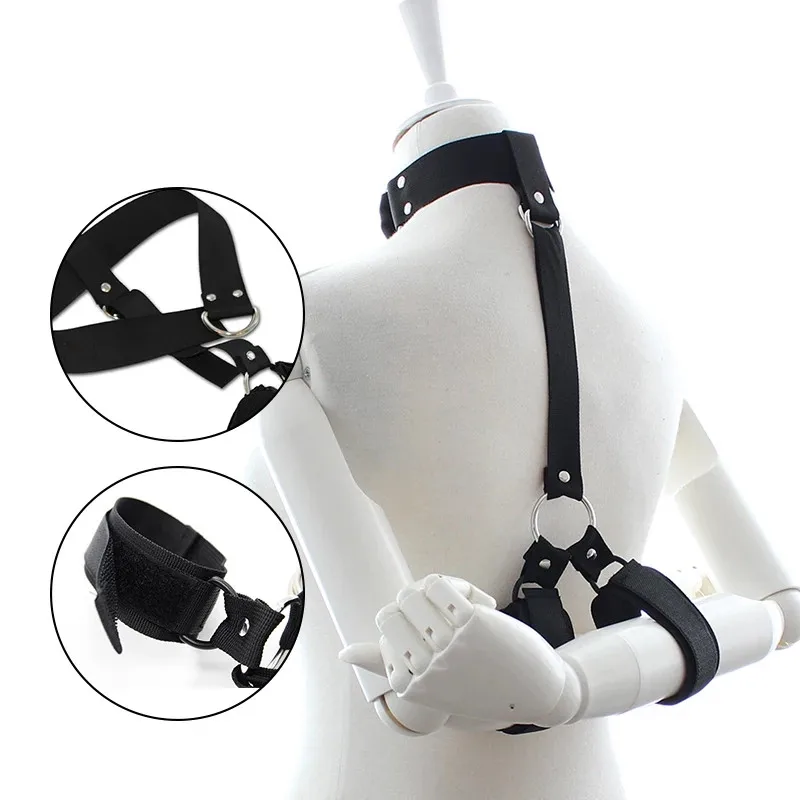 Couples Adult Games Neck Cuff Gag Sex Toy For Exotic Accessories BDSM Kits Bondage Set Handcuff Slave Harness Fetish |