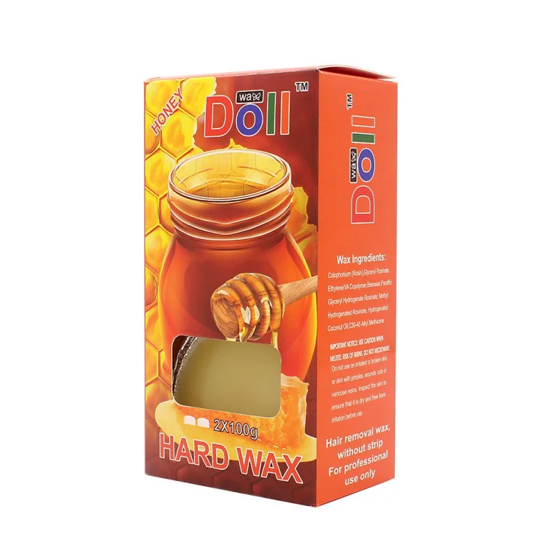 Honey Воск Для Удаления Волос Безболезненно удаляет волосы бикини для лица удаление волос Горшочек для жаркого воска для женщин и мужчин удаление волос для тела воск горячая пленка Новинка - Цвет: Honey