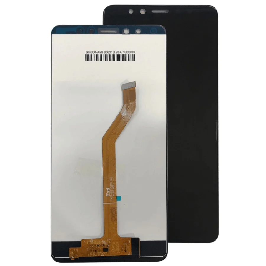 LCD Screen Display and Touch Screen Digitizer Full Assembly Replacement For Lenovo K5 Pro