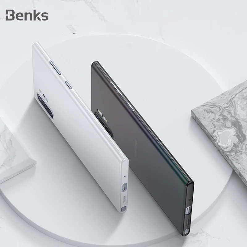 Benks ультратонкий защитный чехол для телефона PP Shell Samsung Note 10 Plus + 360 Полное покрытие