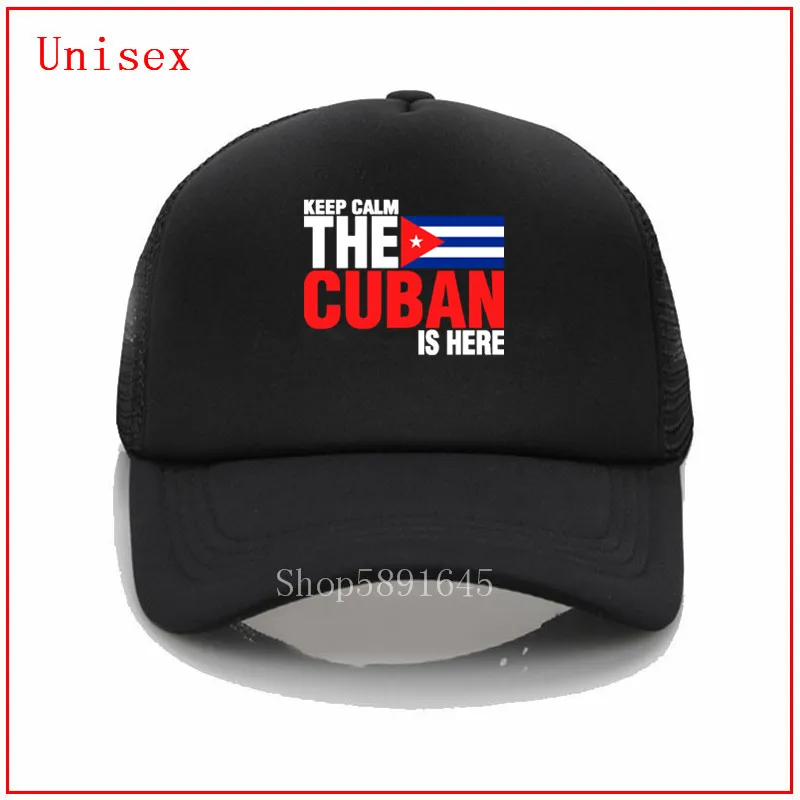 Keep Calm No Fear The Cuba Cuban Is Here white woman bucket hats mens hat sun visors for women baseball cap Latest popularity | Аксессуары