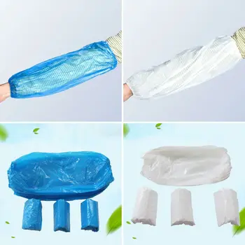 

100Pcs Kitchen Oversleeves Protective Waterproof Disposable Arm Sleeves Covers