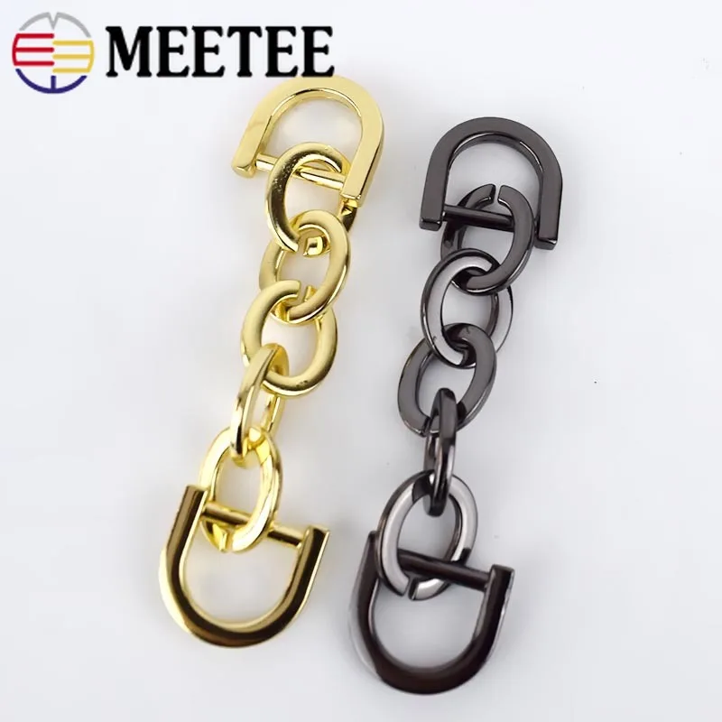 Meetee 10/20 штук 80 мм D уплотнительные кольца крюк с защелкой обувь Чемодан ювелирные изделия подвесной кулон аксессуары для ванной деко сумка на ремешке-цепочке аксессуары AP627