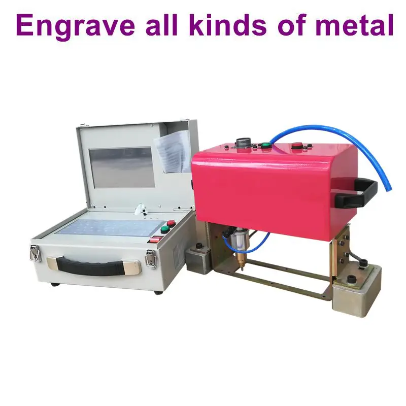 portable dot peen markig pneumatic chassis number VIN NO. engraving punching machine 140*40mm | Инструменты