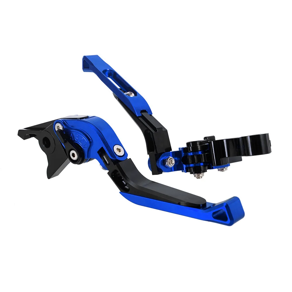 Для Honda NC700 S/X 2012-2013 VTX1300 2003-2008 CB919 2002-2007 Складная Выдвижная ручка тормоза мотоцикла бар сцепления Рычаги - Цвет: Blue