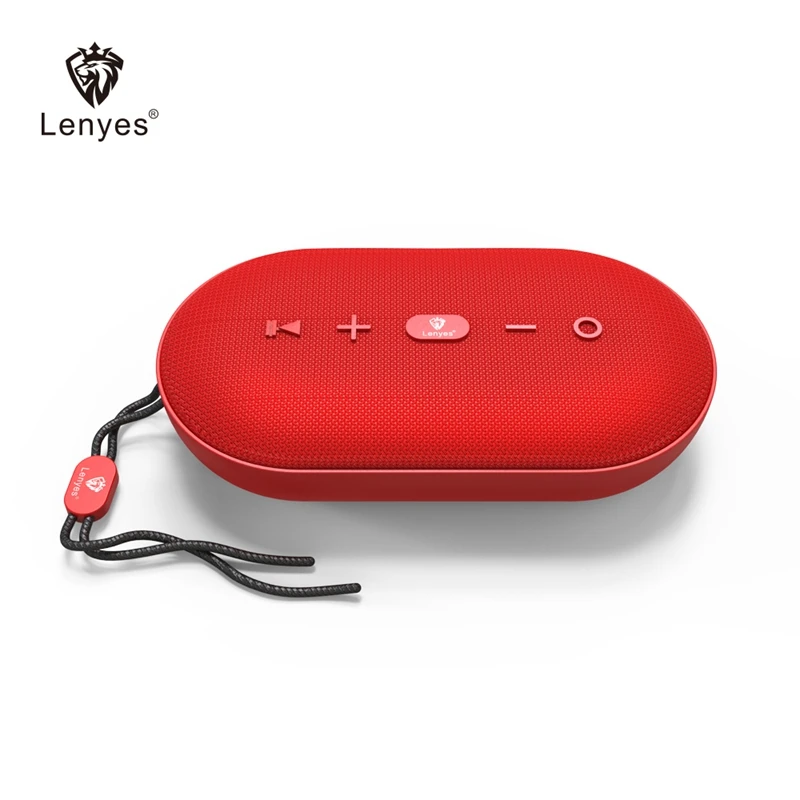 Lenyes TWS НЧ динамик истинный беспроводной стерео Hi Fi Bluetooth колонки открытый