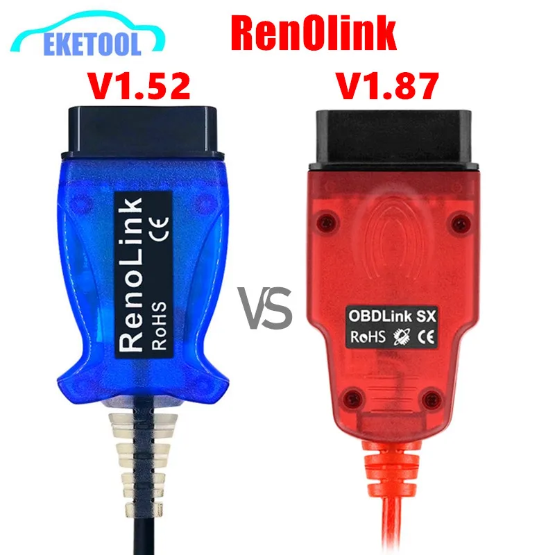 £11.76 New V187 V152 Renolink Obd2 Diagnostic Interface For RenaultDacia Vehicles