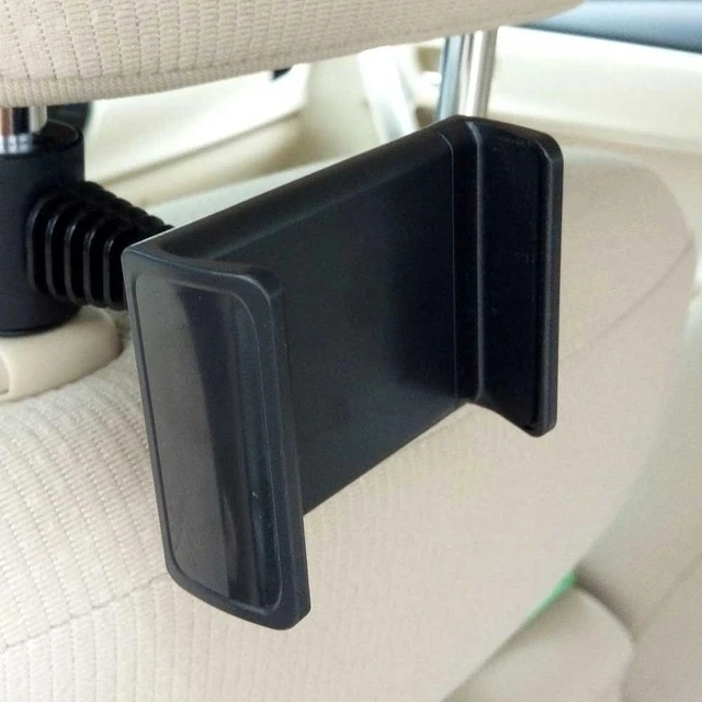 For Phone black Регулируемая автомобильная подставка для планшета, держатель для IPAD, аксессуары для планшетов, универсальная подставка для планшета, автомобильное крепление к спинке сиденья для планшета 4-11 дюймов - Цвет: For Phone black