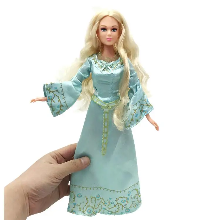 30 см оригинальные куклы принцессы 5 совместный подвижный 1/6 куклы игрушки макияж одеваются кукла игрушка для детей Подарки - Цвет: Doll with Clothes
