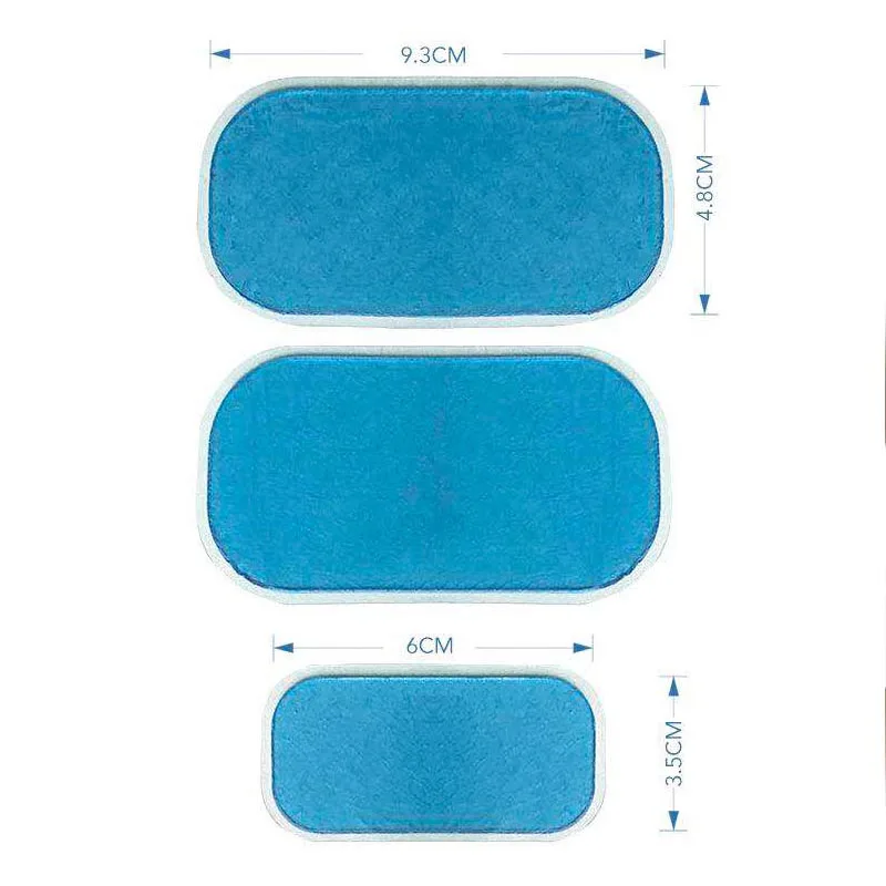 15Pcs 6Pcs EMS Hip Muscle Hydrogel Sticker Stimulator Hip Muscle Training Replacement Gel Sheet Pads ABS Buttocks Gel gym accessories