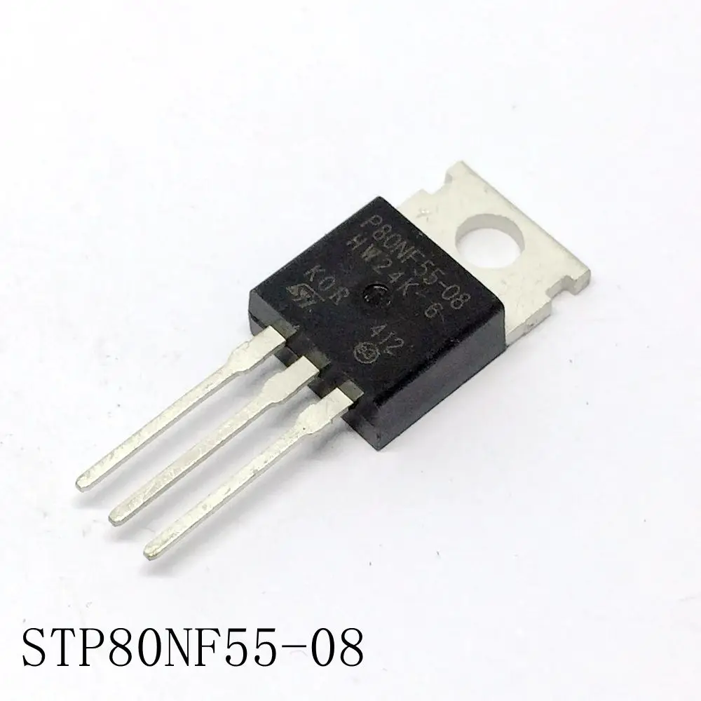 MOS STP80NF55-08 TO-220 80A/55V 10 шт./лот Новинка