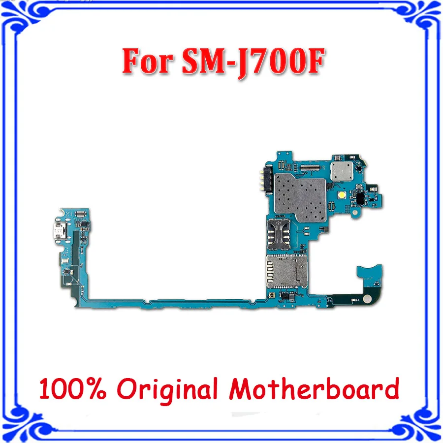 

Motherboard For Samsung Galaxy J7 J700F 16GB Unlocked original mainboard motherboard logic board Android OS System Replacement