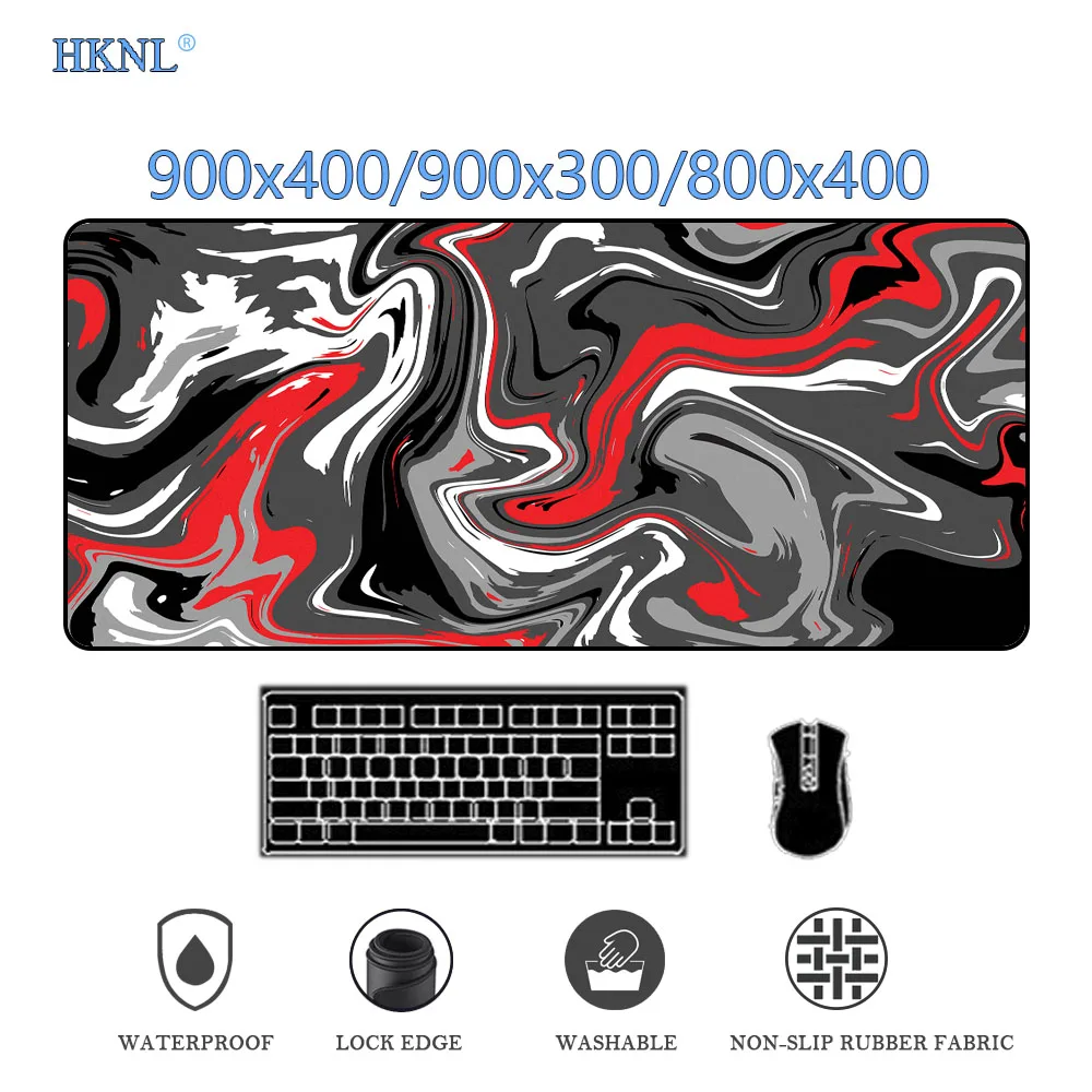 Art Strata Liquid Mouse Pad Xxl Large Gaming Mousepad Company Gamer Stitching Deskmat PC