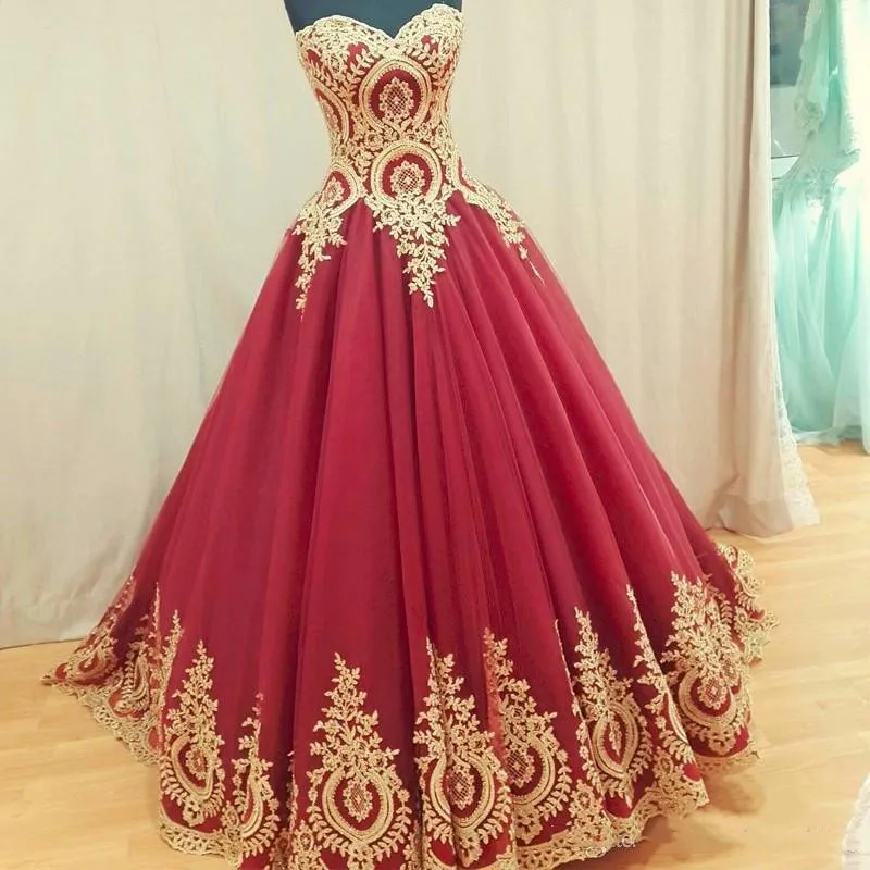 Evening Dresses Strapless Luxurious Floor-Length Empire Sleeveless Embroidery Backless Ball Gown Tulle Women Formal G701 | Свадьбы и