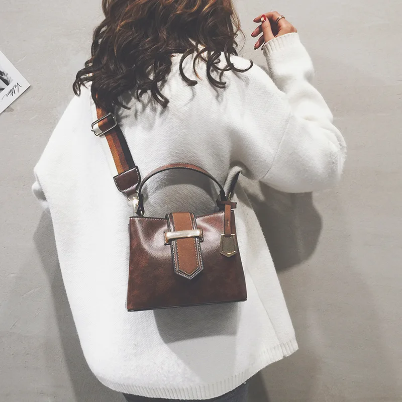 

Bag Women's 2018 New Style Fashion Korean-style Versatile Cross-body Shoulder Bag Fashion Autumn And Winter New Products Simple