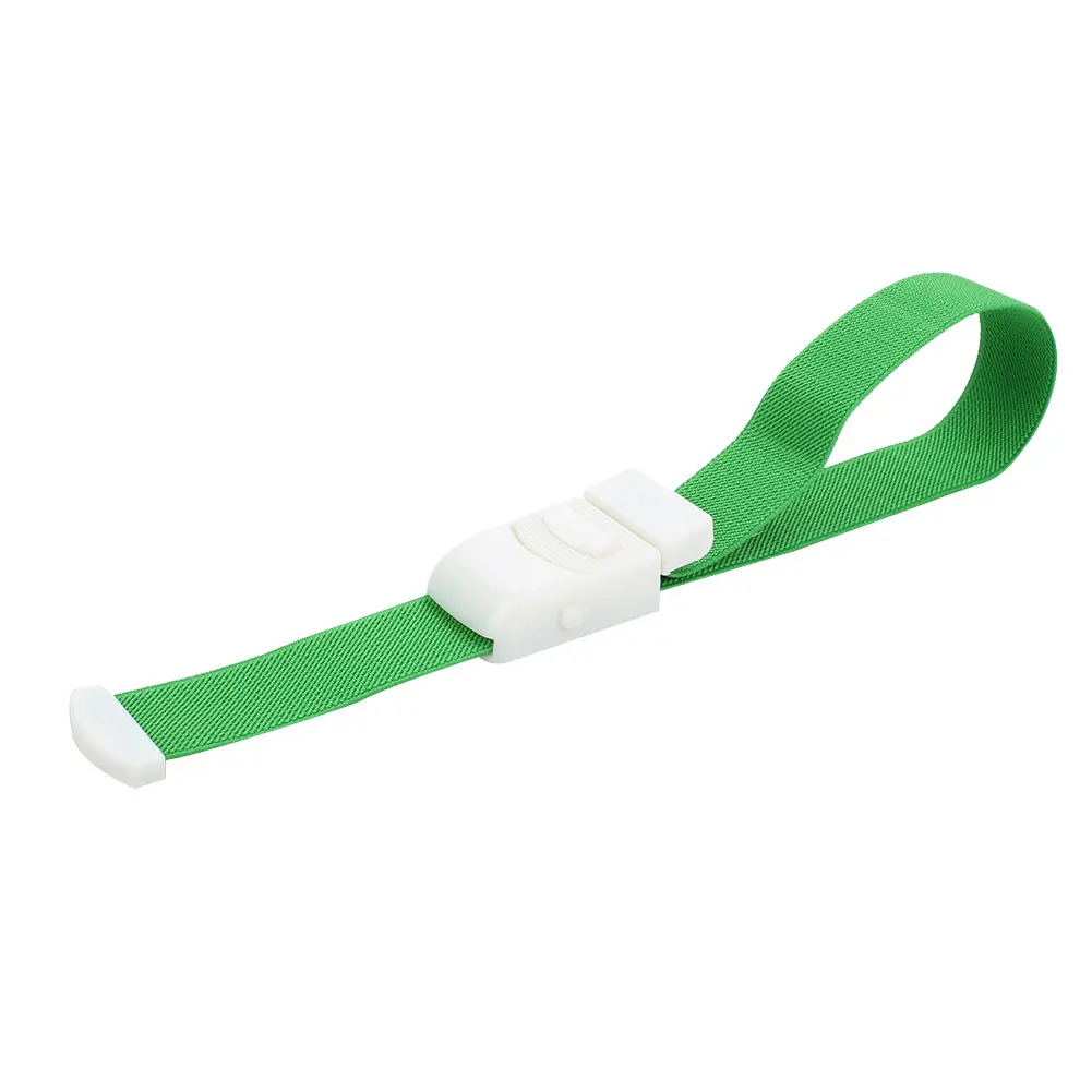 Hemostasis Effect Good Portable Emergency Tourniquet Military Step Practical Medical Strap Outdoor Tourniquet Snap Tourniquet - Color: Green