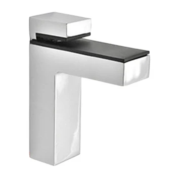 

Adjustable Glass Wood Acrylic Clamp Shelf Support Brackets Nickel Chrome S L
