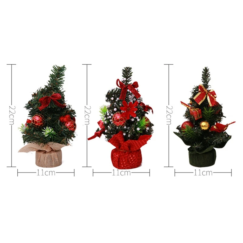 Новинка, праздничная Рождественская елка, цветок, мини настольный стол, XmasTree, вечерние украшения, украшение для дома, офиса, подарки для детей