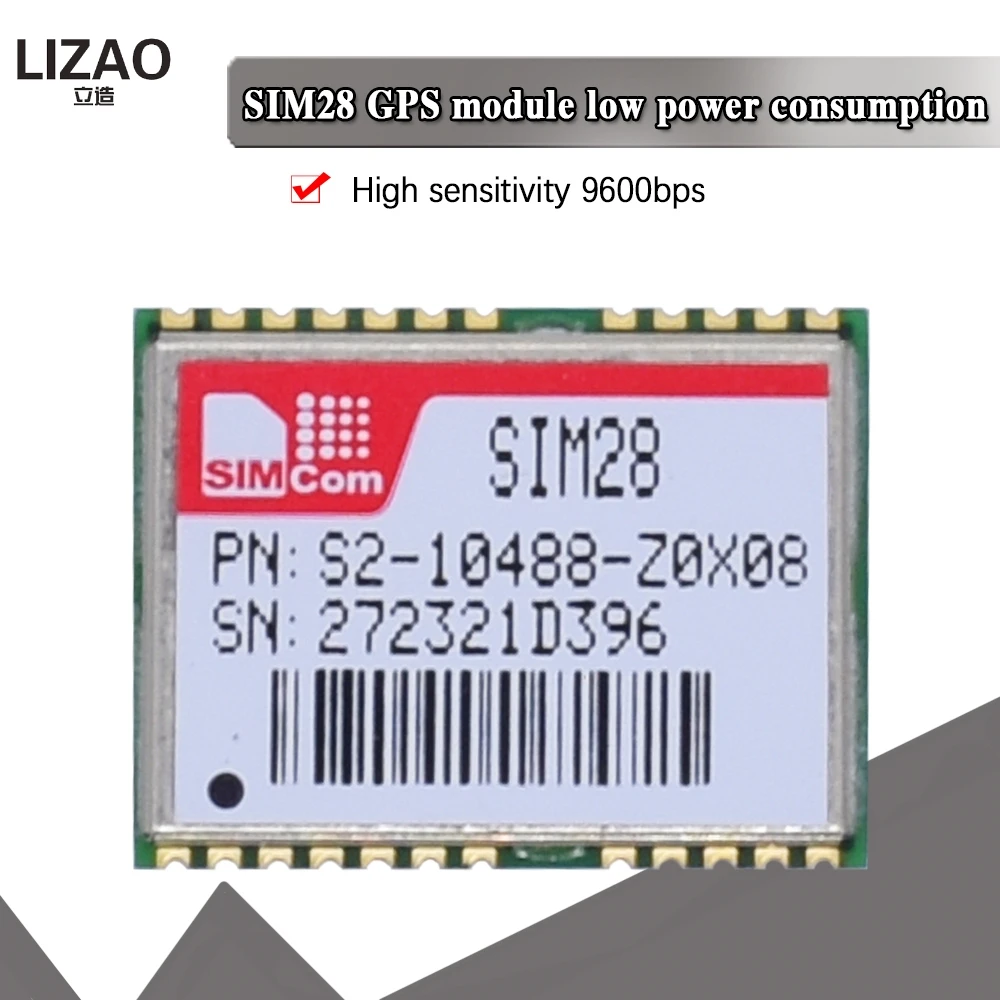 Original GPS module SIM28 L1 frequency GPS module.SMT type and Time to
