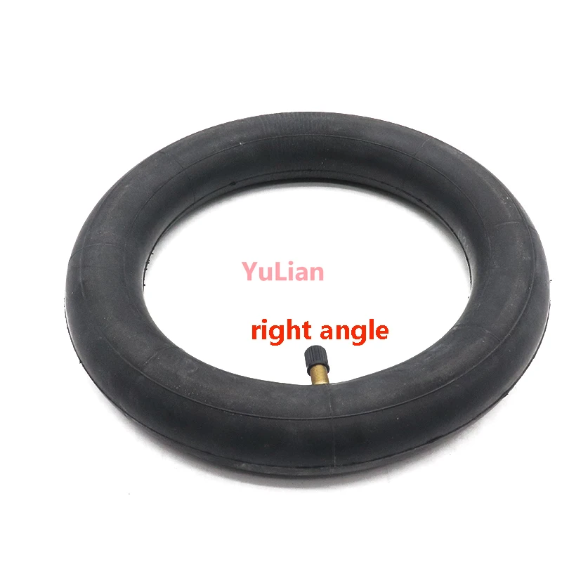 10X2.50 Inner Tube 10x2.5 Tube Innertube with bent valve 0 45 90 Degree valve for Baby Stroller Pram Scooter 10 Inch