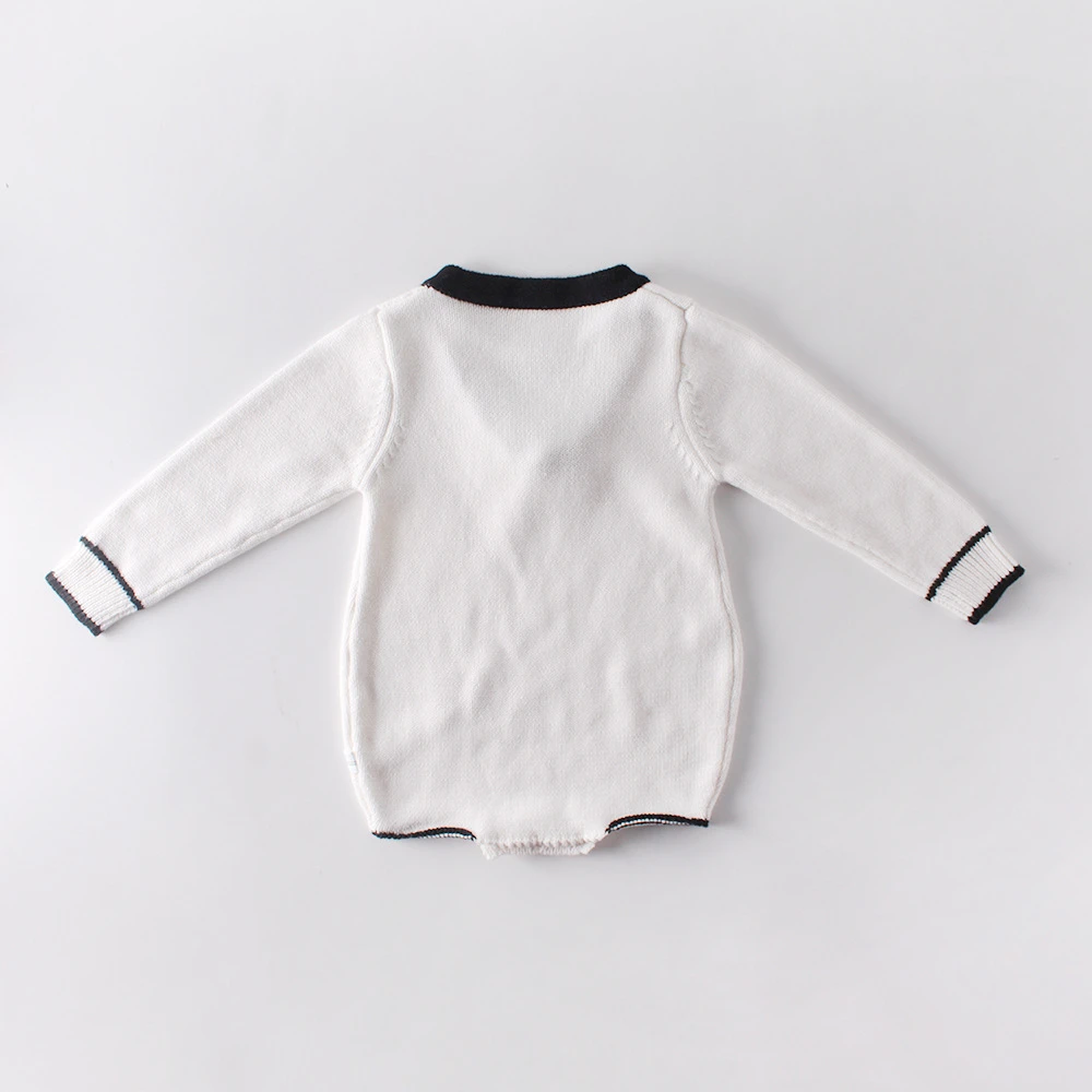 Koodykids/вязаные боди для маленьких девочек; весенние Комбинезоны для маленьких девочек; вязаные комбинезоны; Красный Вязаный комбинезон; Новинка; Милые Осенние Комбинезоны