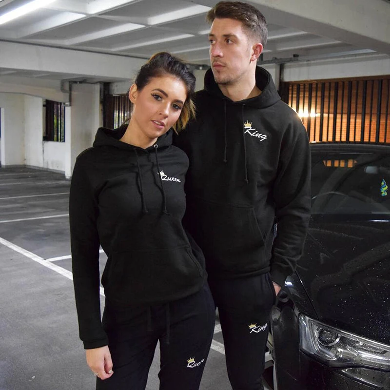 matching couple tracksuits nike