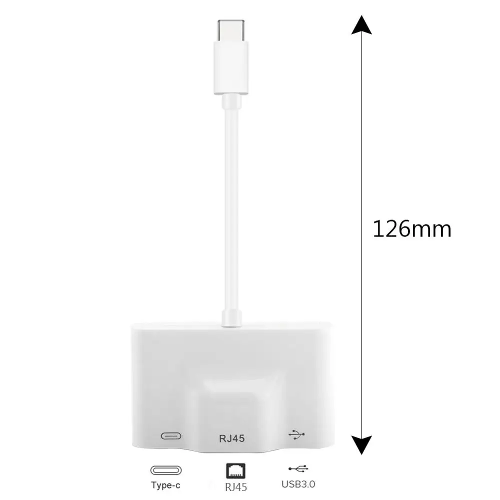 USB-C концентратор к USB type C RJ45 адаптер Поддержка PD Быстрая зарядка для samsung Galaxy huawei сотовый телефон Xiaomi колодки ноутбук плеер