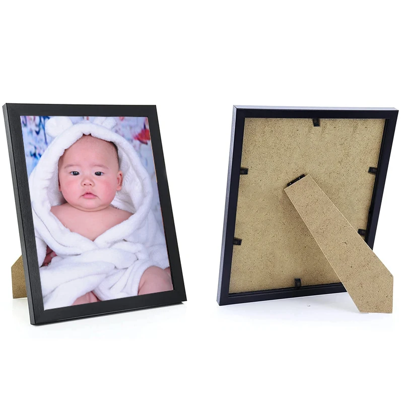 

Black and white Photo Wall Wood frame Bedside table desk Photo frame Home Decoration poster picture frame Certificate Frames