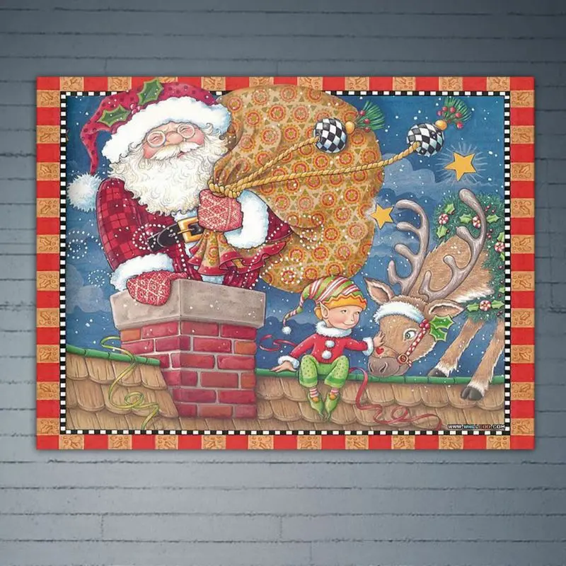 

2020 New Elk Santa Claus 5D Special Diamond Painting Embroidery Needlework DIY Rhinestone