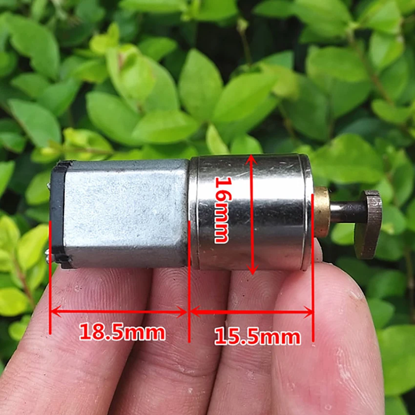 1 шт. DC5V 35mA 56rpm микро-Шестерни мотор DC3V-6V 33 об/мин-67 об/мин блок двигателя &quotсделай